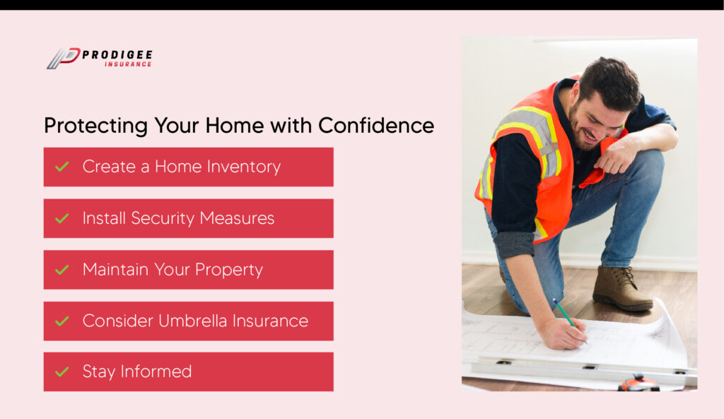 Protecting home with confidence lists