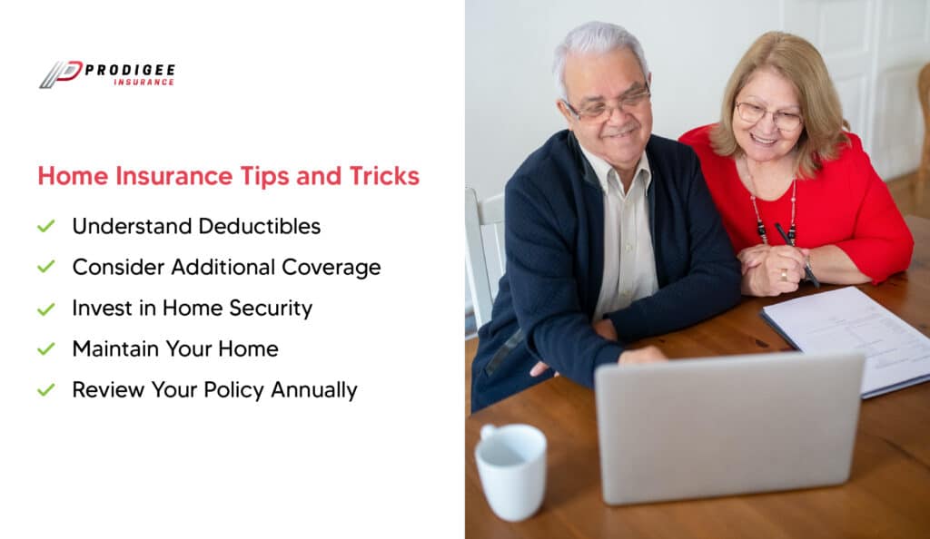 Home insurance tips and tricks
